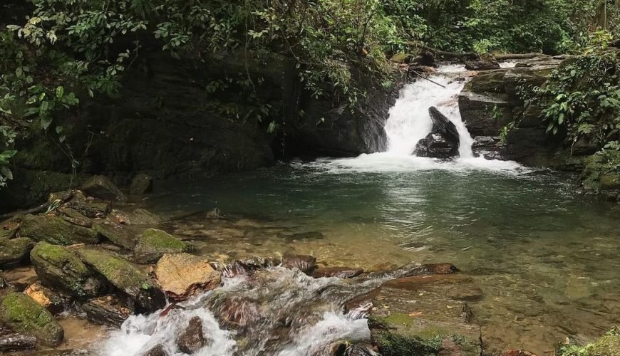 Uma das 12 cachoeiras do roteiro