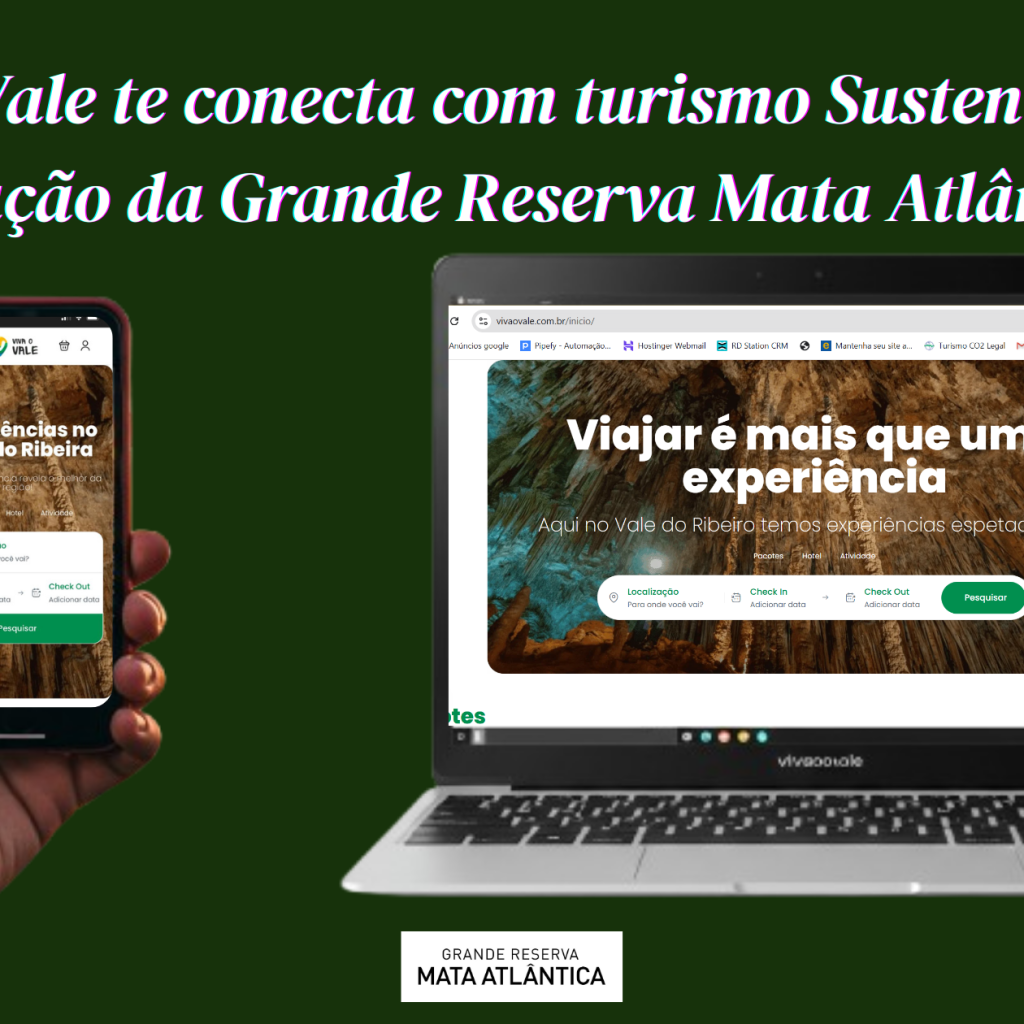 Mostrar que o Viva o Vale concta turistas com um dos destinos mais sustentáveis do Brasil, Grande Reserva Mata Atlantica